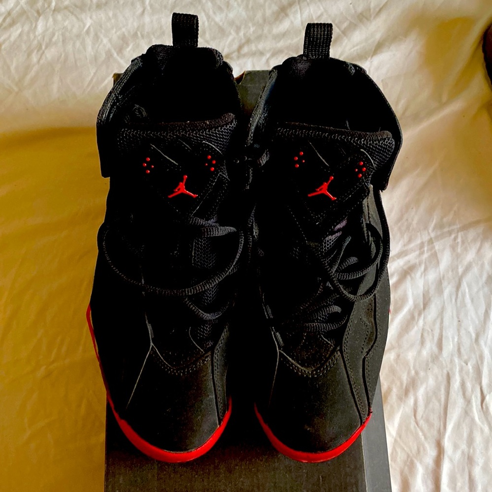Black and Red Jordan Size 8M